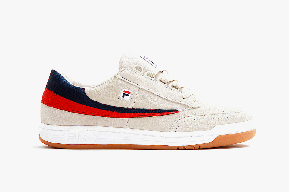 Cncpts x FILA Original Tennis in Cream suede