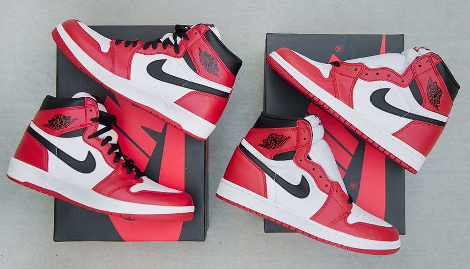 Air Jordan 1 and the Air Jordan 1.5 