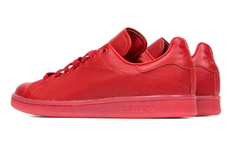 adidas stan smith all red