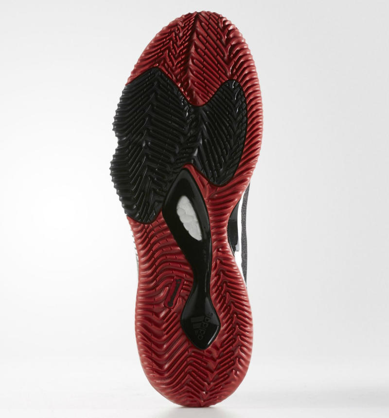 adidas Crazylight Boost 2016 Black Denim/Red (3)