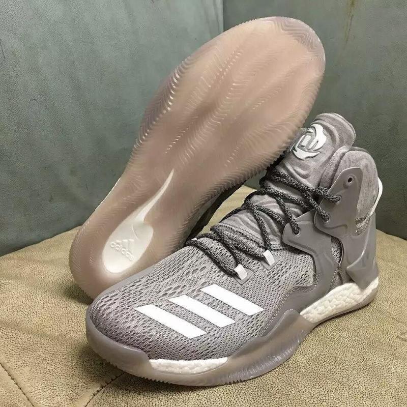 adidas D Rose 7 Grey/White (3)