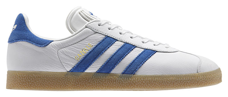 adidas gazelle white blue