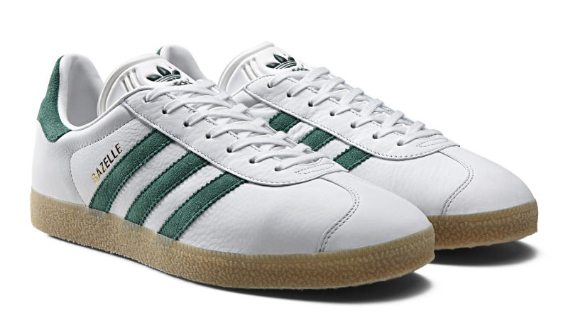 leather adidas gazelle