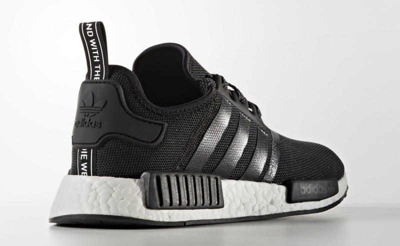 adidas nmd black and white