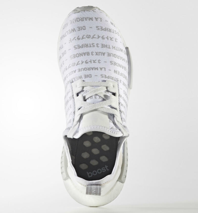 the brand with three stripes nmd