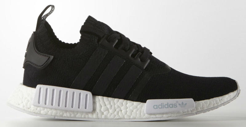 adidas NMD R1 Primeknit Monochrome Pack Black (1)