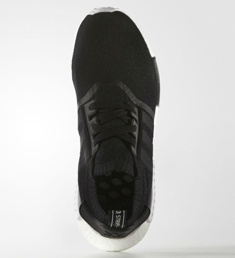 adidas NMD R1 Primeknit Monochrome Pack Black (2)