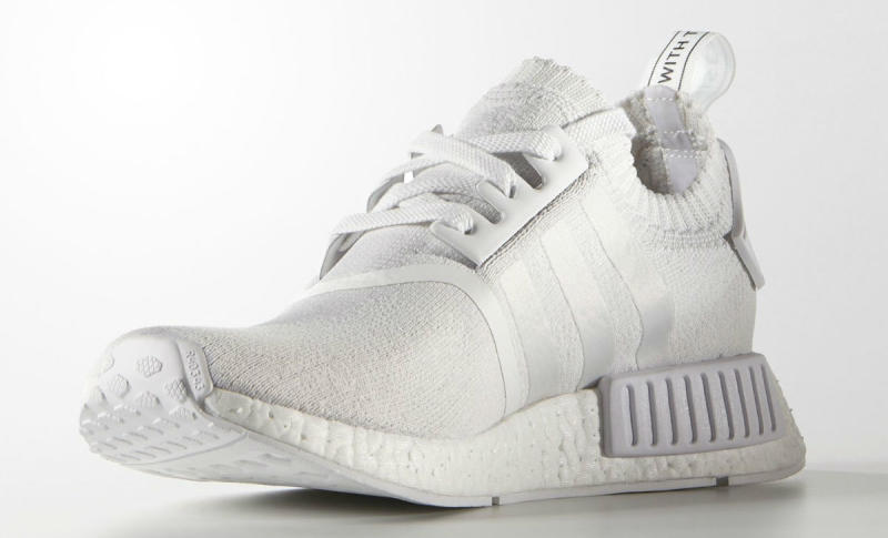 adidas NMD R1 Primeknit Monochrome Pack White (4)