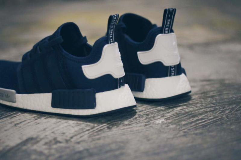 Adidas NMD Navy White | Sole Collector