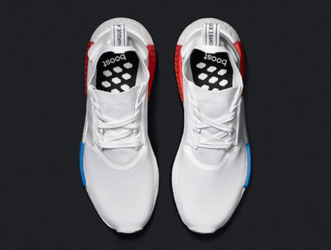 adidas nmd runner pk white