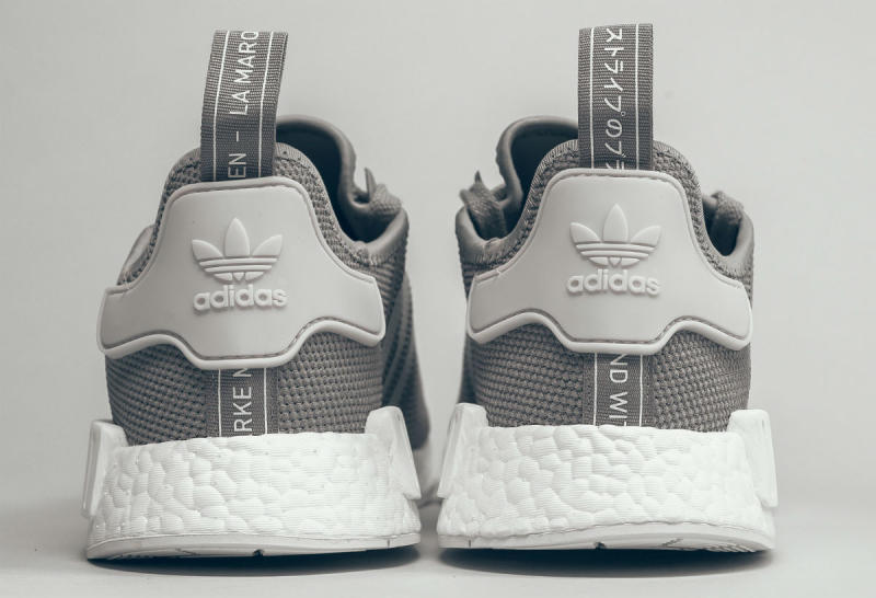 gray and white nmd