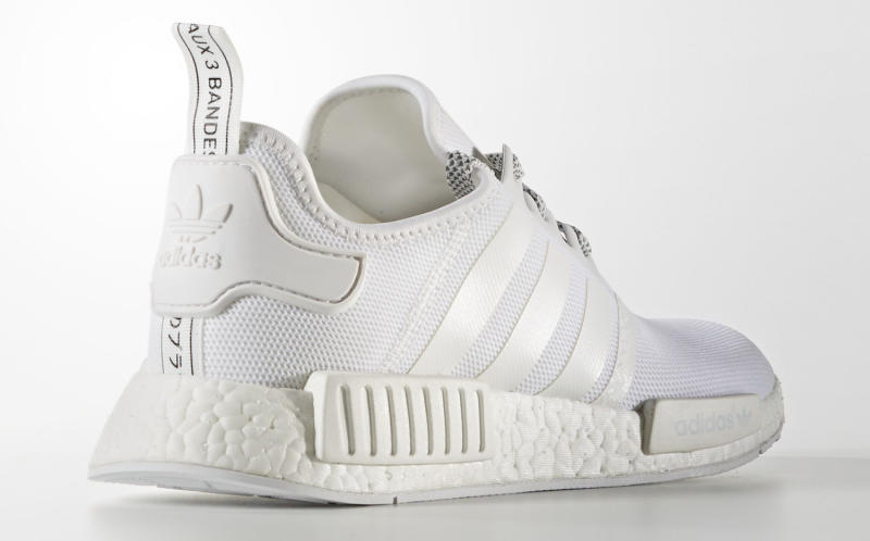 solid white adidas