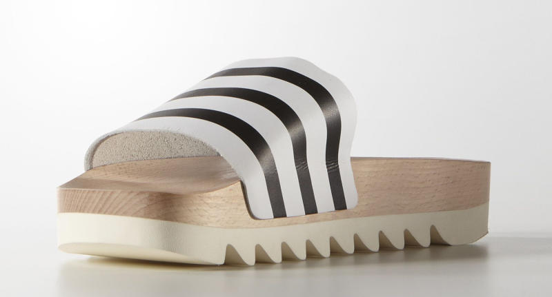 adidas adilette wood slides