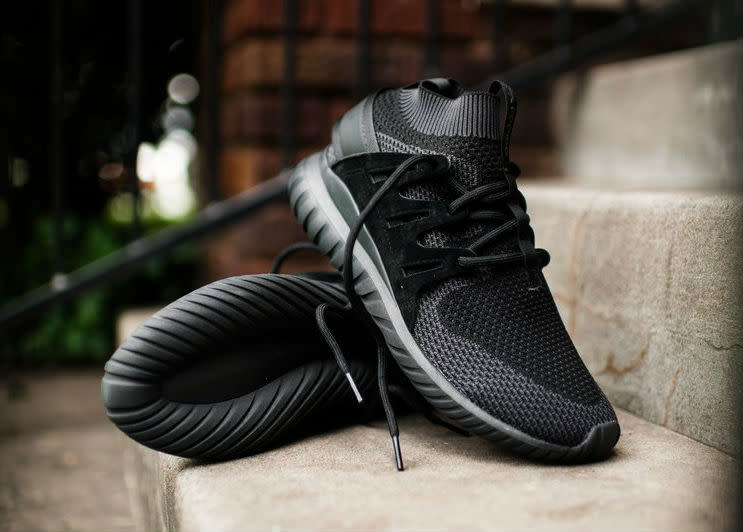 adidas tubular nova pk black