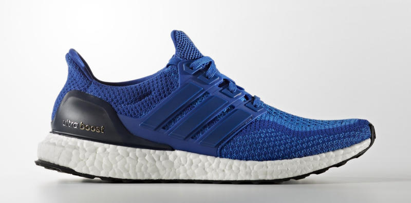 ultra boost blue sole
