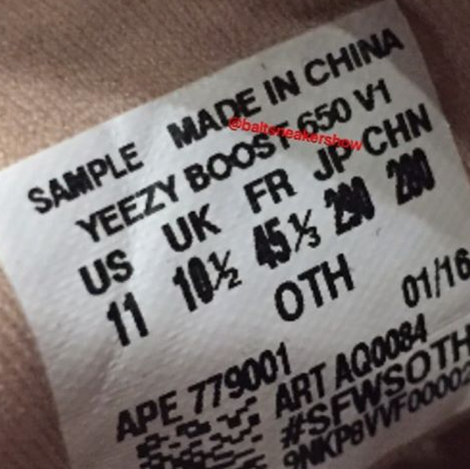 Adidas Yeezy Boost Sole