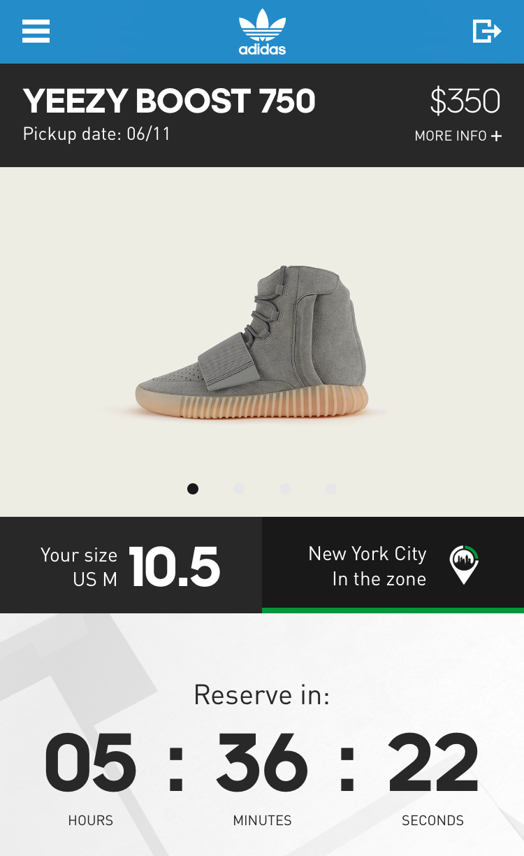 app adidas yeezy