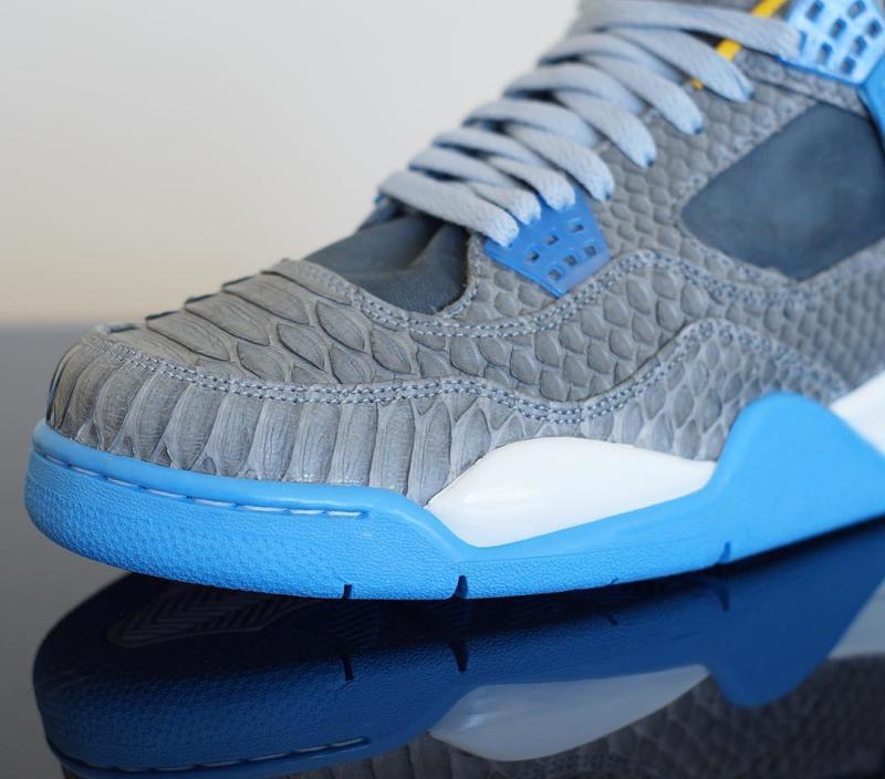 air jordan 4 mist blue