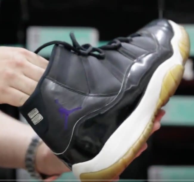 original jordan 11 space jam