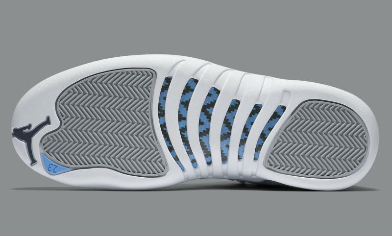 Air Jordan 12 Grey/University Blue-White | Sole Collector