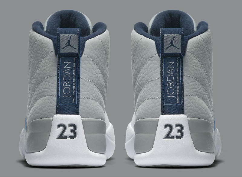 Air Jordan 12 Grey/University Blue-White | Sole Collector