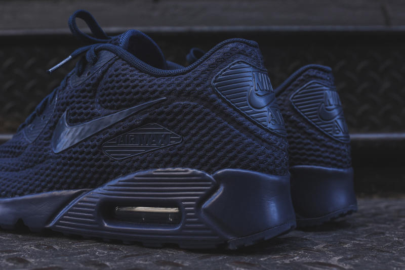 nike air max 90 ultra br triple black