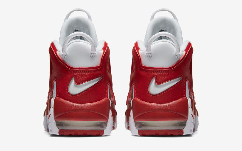 Nike Air More Uptempo White/Varsity Red