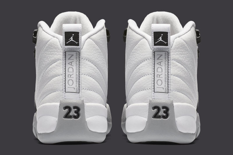 Air Jordan XII 12 White/Grey-Black | Sole Collector