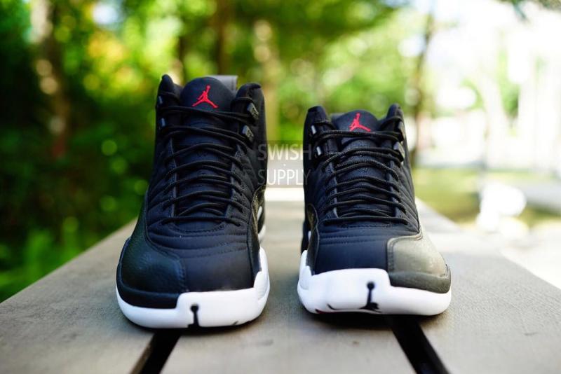 jordan 12 nylon on feet