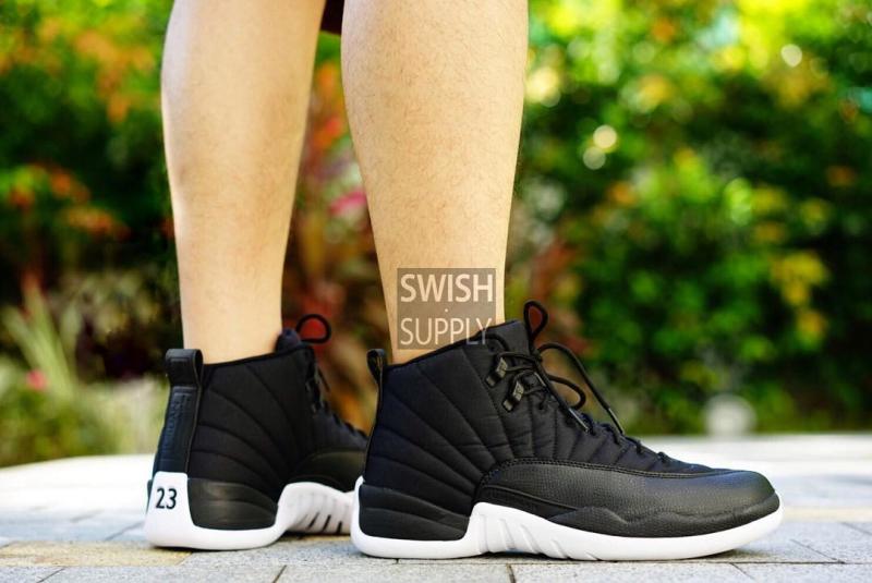 Air Jordan XII 12 Black Nylon 