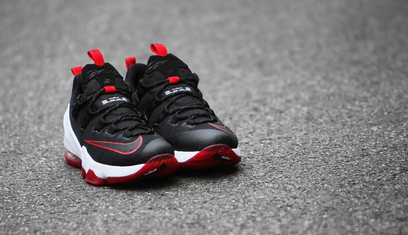 Nike Lebron 13 Low Black/Red | Sole Collector