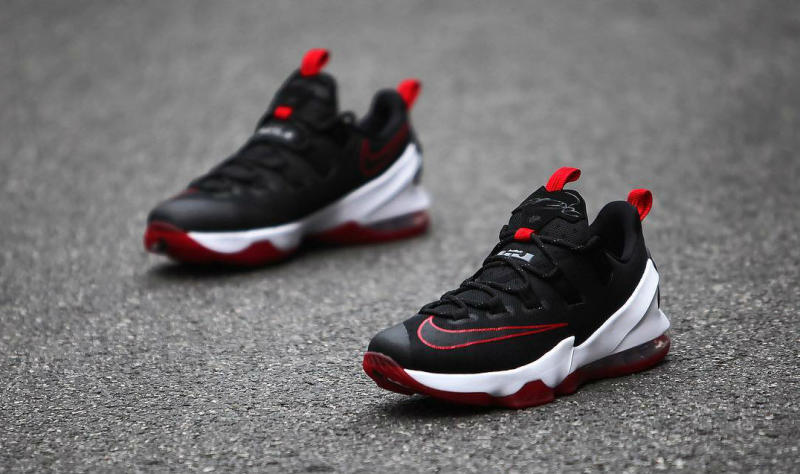 Nike LeBron 13 Low Black/Red | Sole 