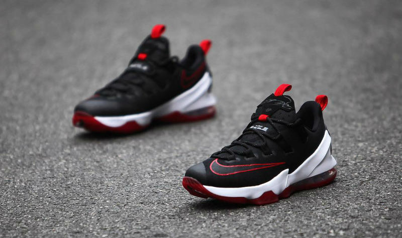 lebron 13 low red