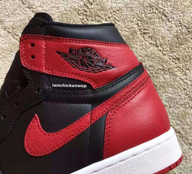 2016 Bred Jordan 1s Use Tumbled Leather | Complex