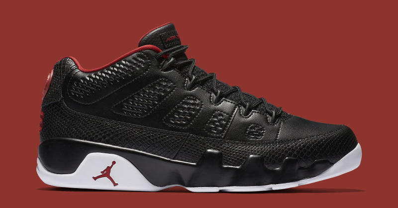 Jordan 9 Low Black Red Snake | Sole 