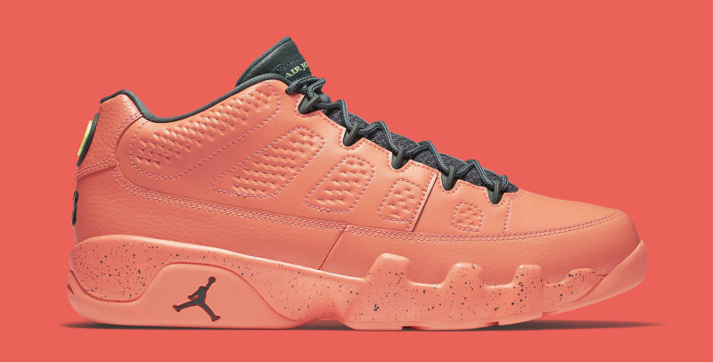 peach jordan 9