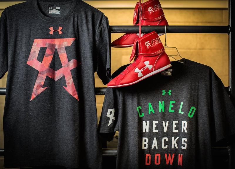 canelo alvarez shirt under armour