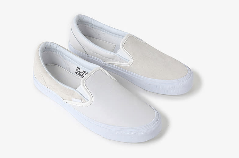 vans slip on engineered garments