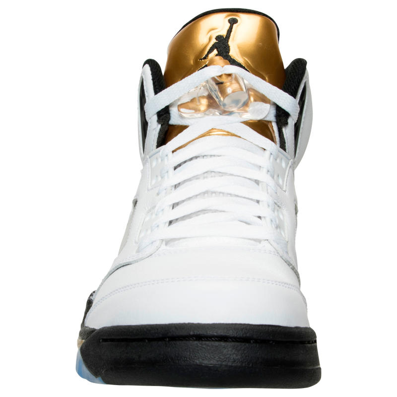 jordan 5 gold and black