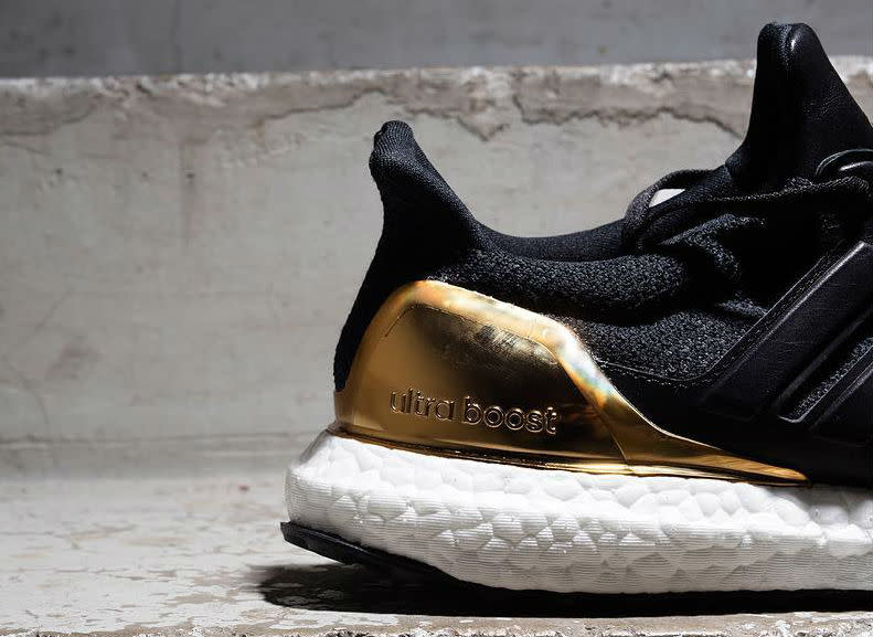 adidas Boost Black/Gold | Sole Collector