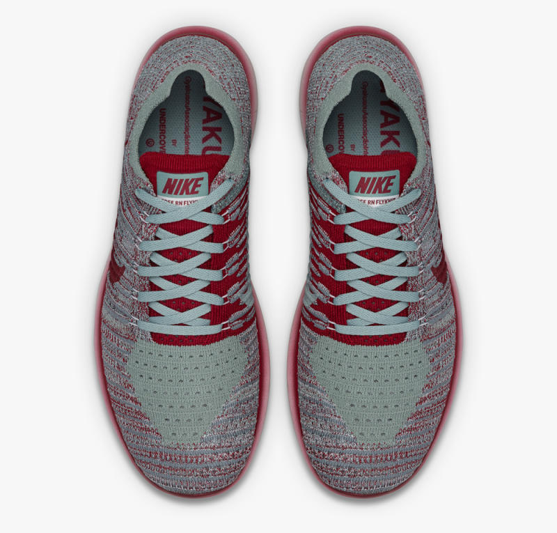 nike free rn flyknit marron