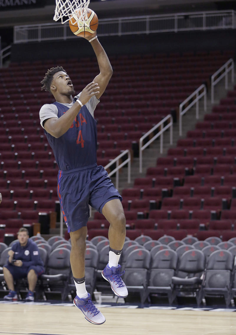 Jimmy Butler Jordan 31 USA Practice 