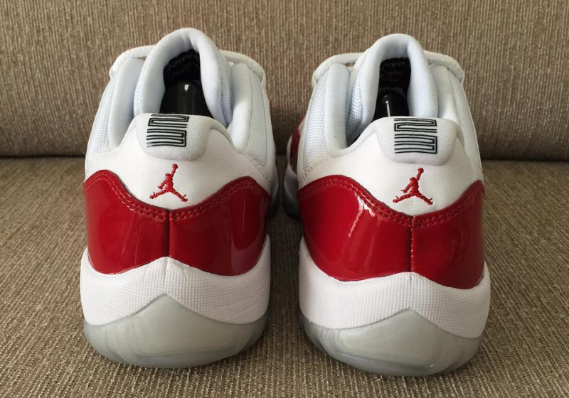 Air Jordan 11 Low White Red | Sole Collector