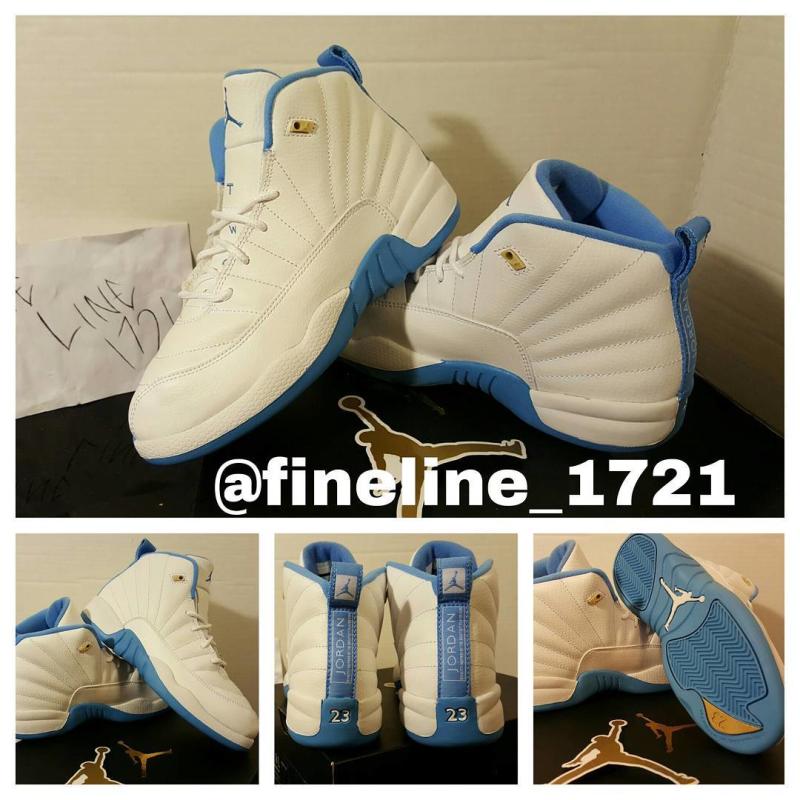 jordan 12 gs university blue