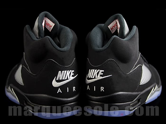 This Air Jordan 5 Black Metallic Silver Debuts In 2016 •