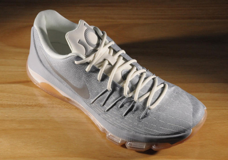 nike kd 8 kids silver