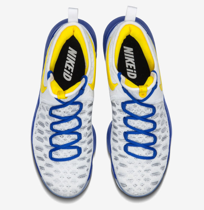 kevin durant yellow shoes