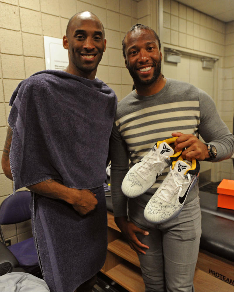 kobe gave lebron shoes