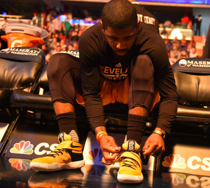 kyrie irving 2 shoes yellow