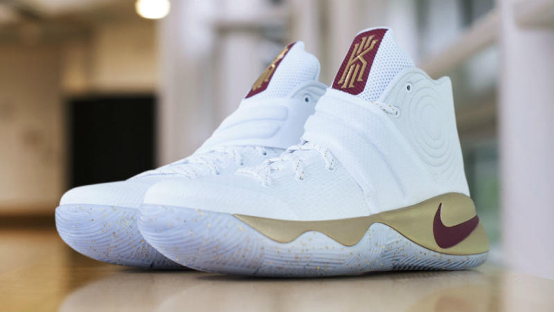 kyrie white and gold